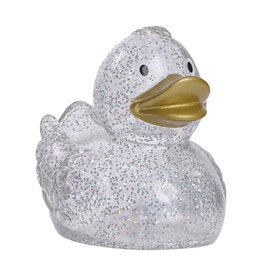 Canard Scintillant avec Bec Doré