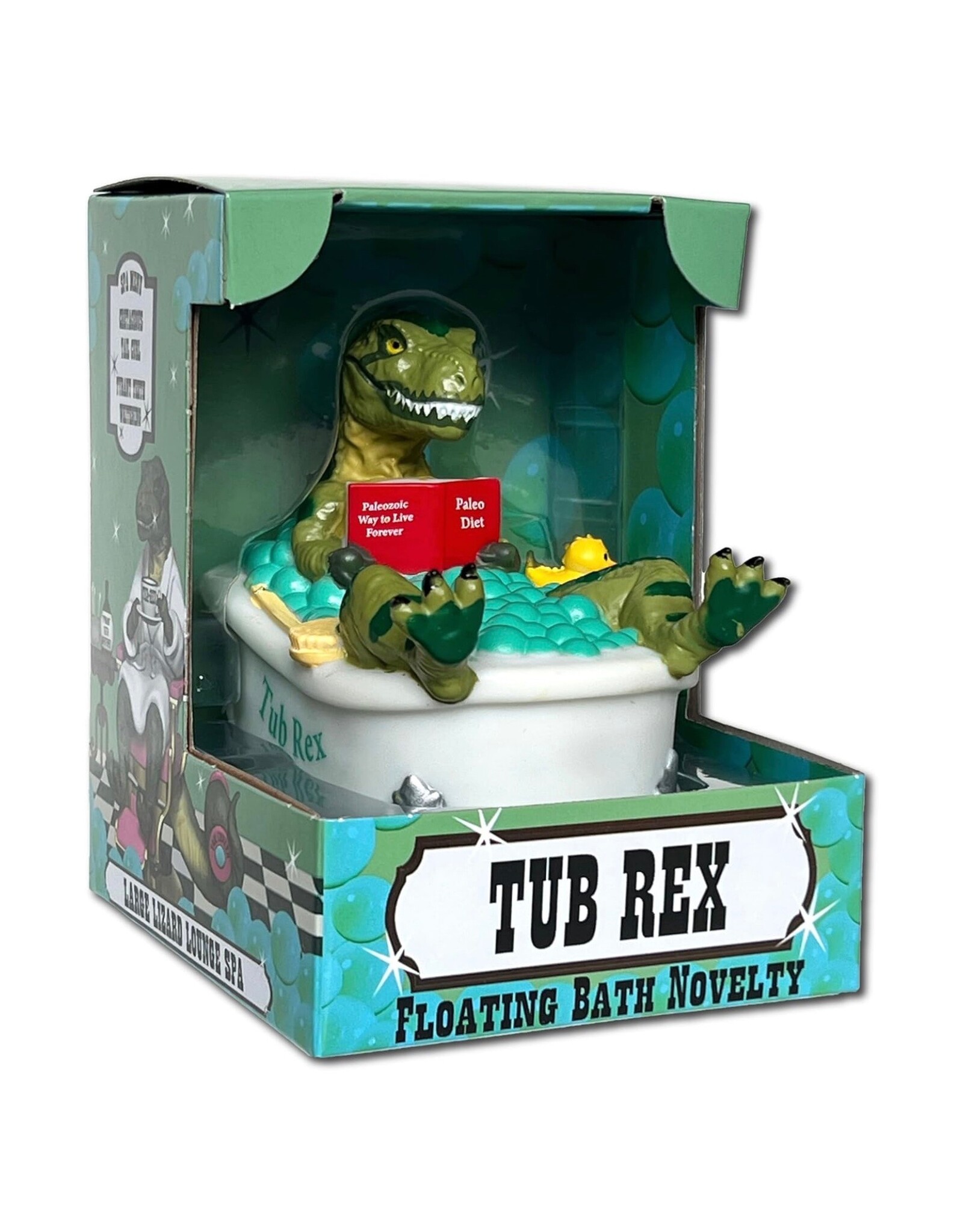 CelebriDucks - Tub Rex Rubber Duck Bath Toy