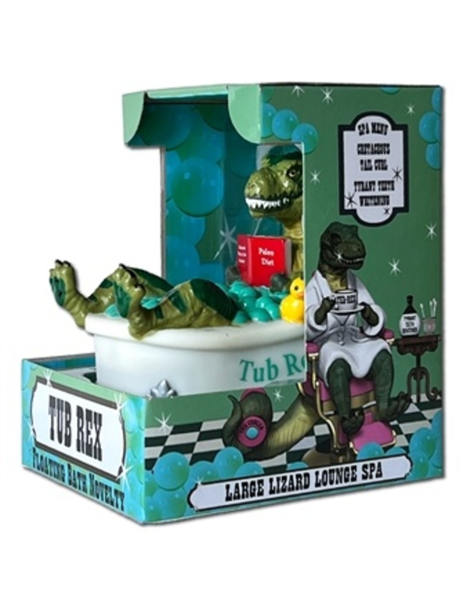 CelebriDucks - Tub Rex Rubber Duck Bath Toy