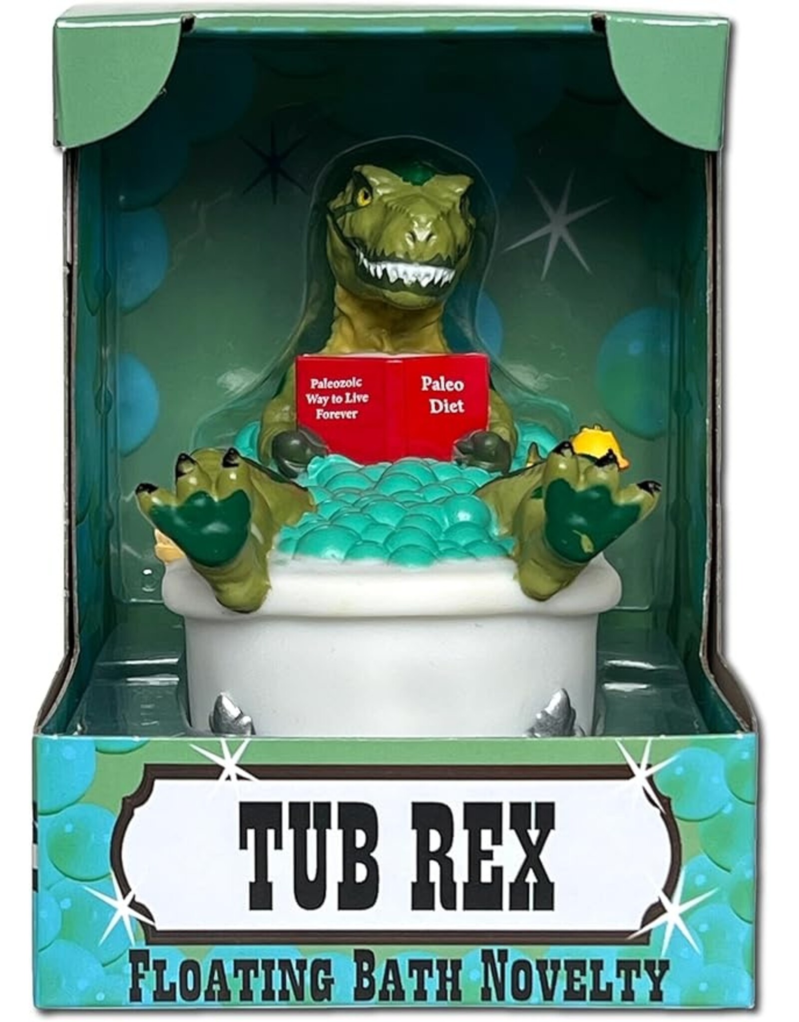 CelebriDucks - Tub Rex Rubber Duck Bath Toy