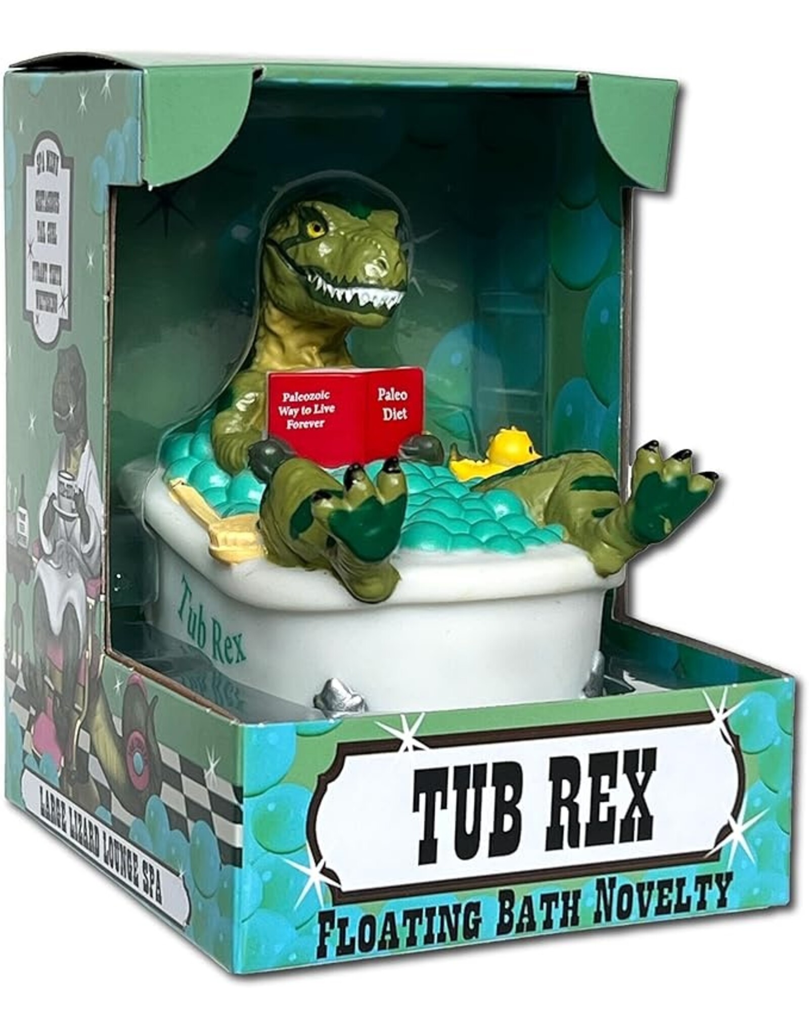 CelebriDucks - Tub Rex Rubber Duck Bath Toy