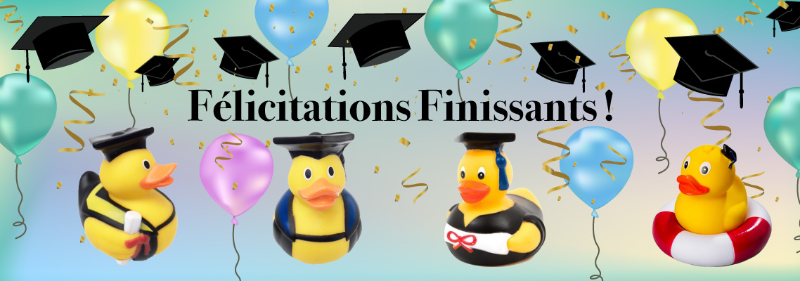 Magasinez nos canards de finissants!