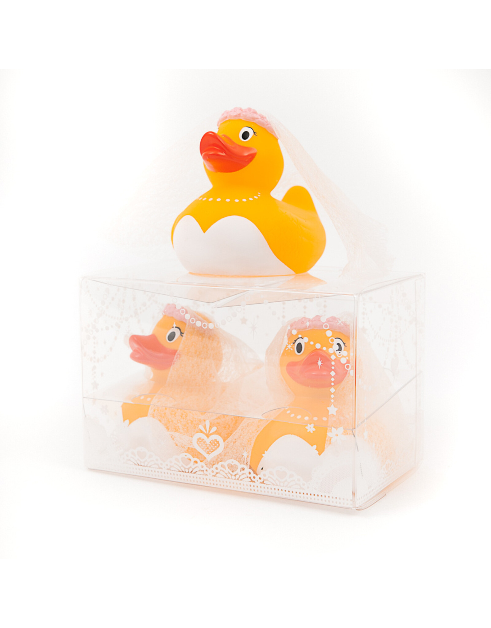 LPDS Leewing Bride & Bride Rubber Duck Wedding Set