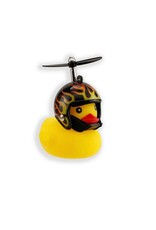 Winkee Bike Duck with Flames Helmet