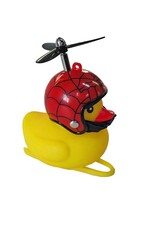 Winkee Bike Duck with Spidy Helmet