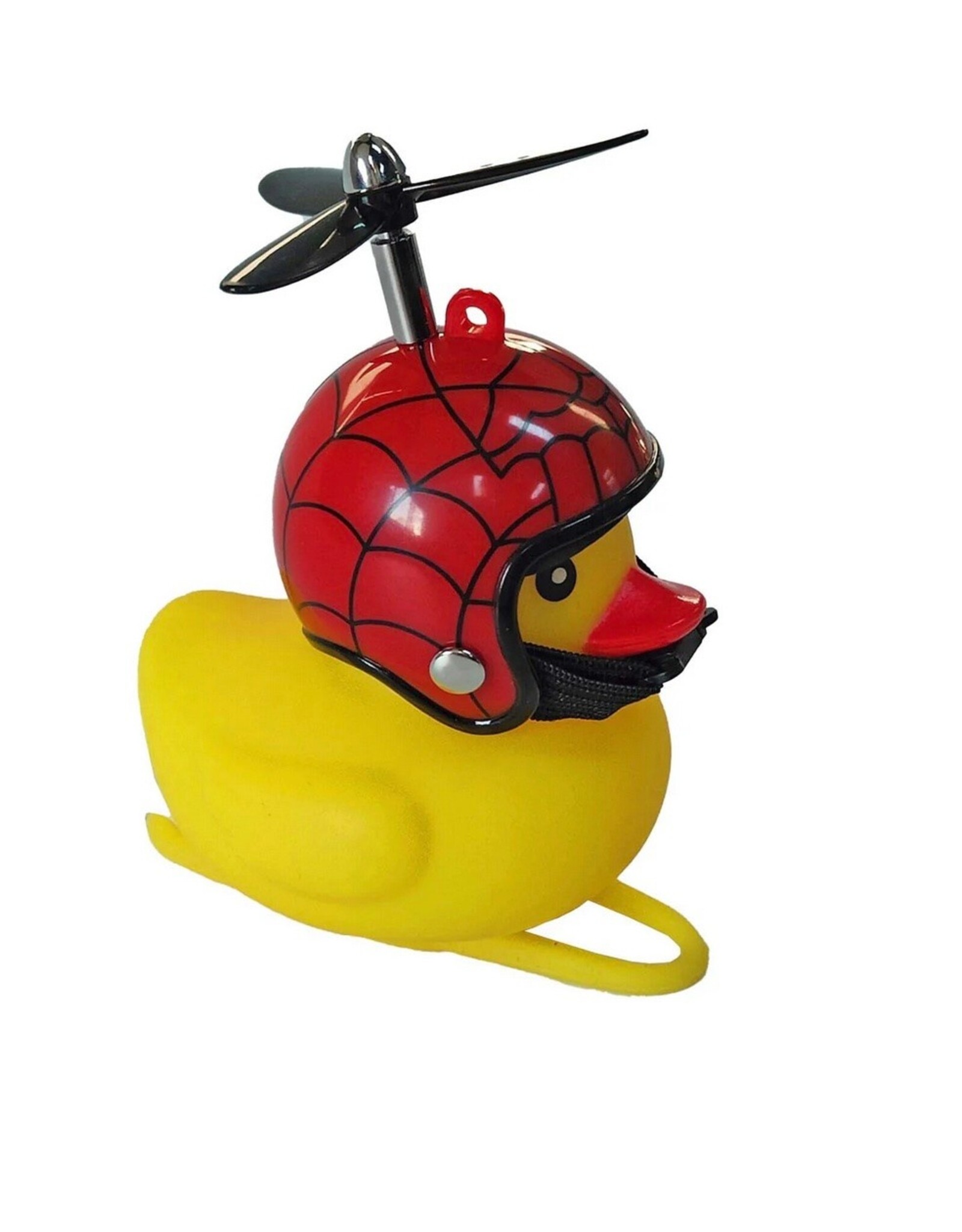 Winkee Bike Duck with Spidy Helmet