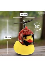 Winkee Bike Duck with Spidy Helmet