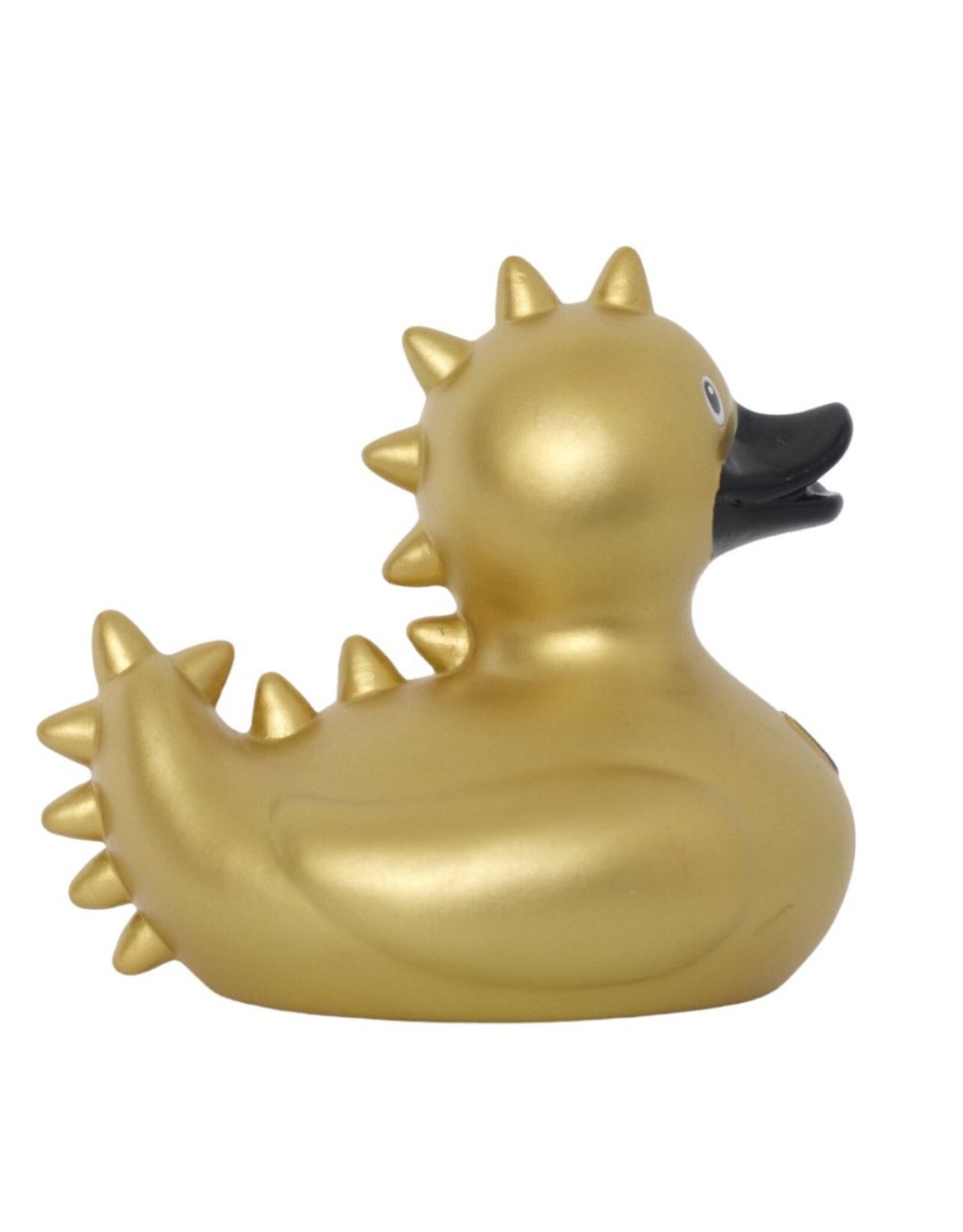 Gold Feather Rubber Duck