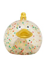 Lilalu Canard Boule de Noël Pailleté