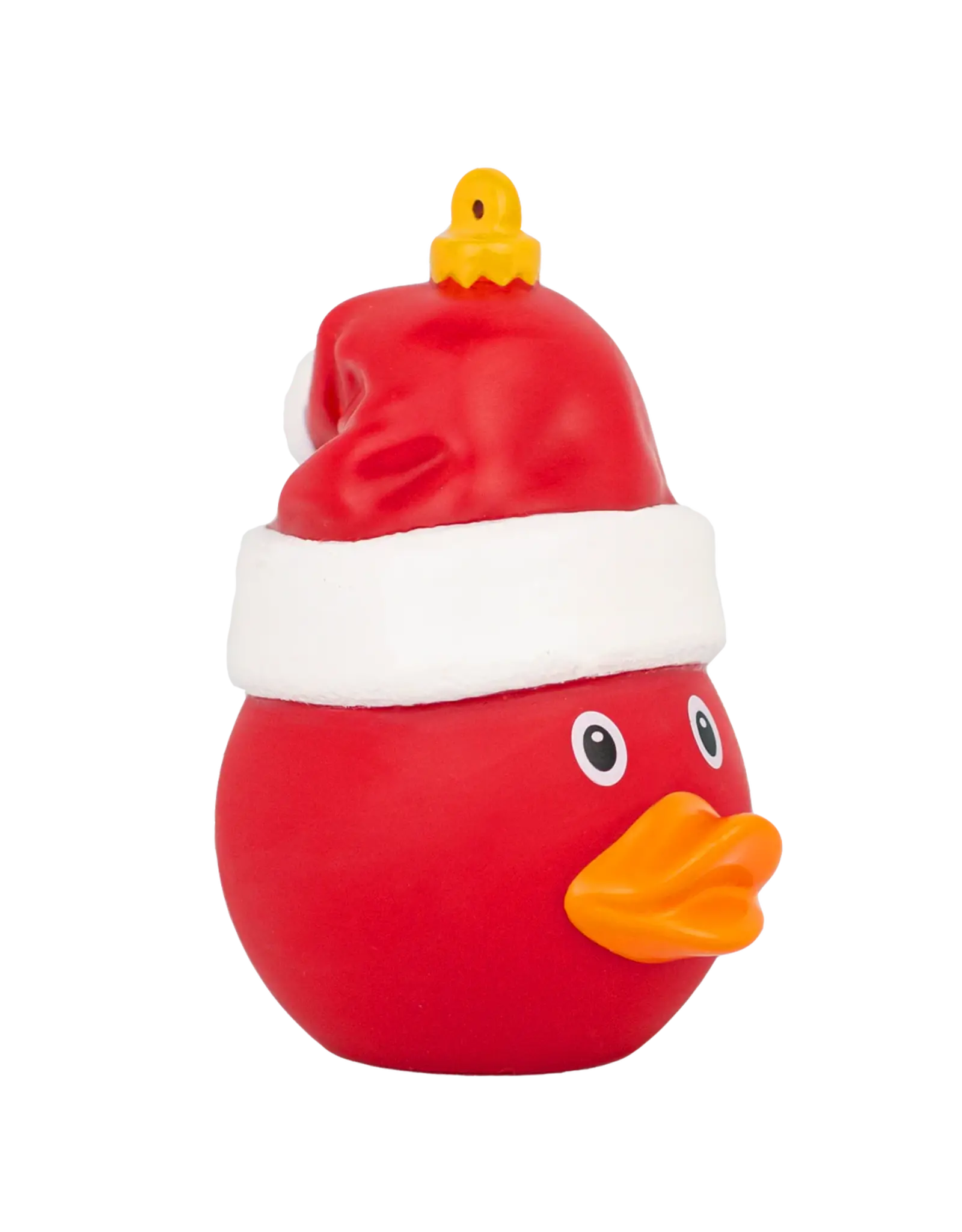 Lilalu Christmas Duck Ornament with Santa Hat