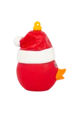 Lilalu Christmas Duck Ornament with Santa Hat