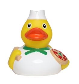 Pizza Maker Rubber Duck