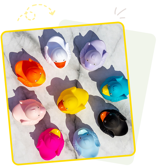 Bride and Groom Wedding Rubber Ducks