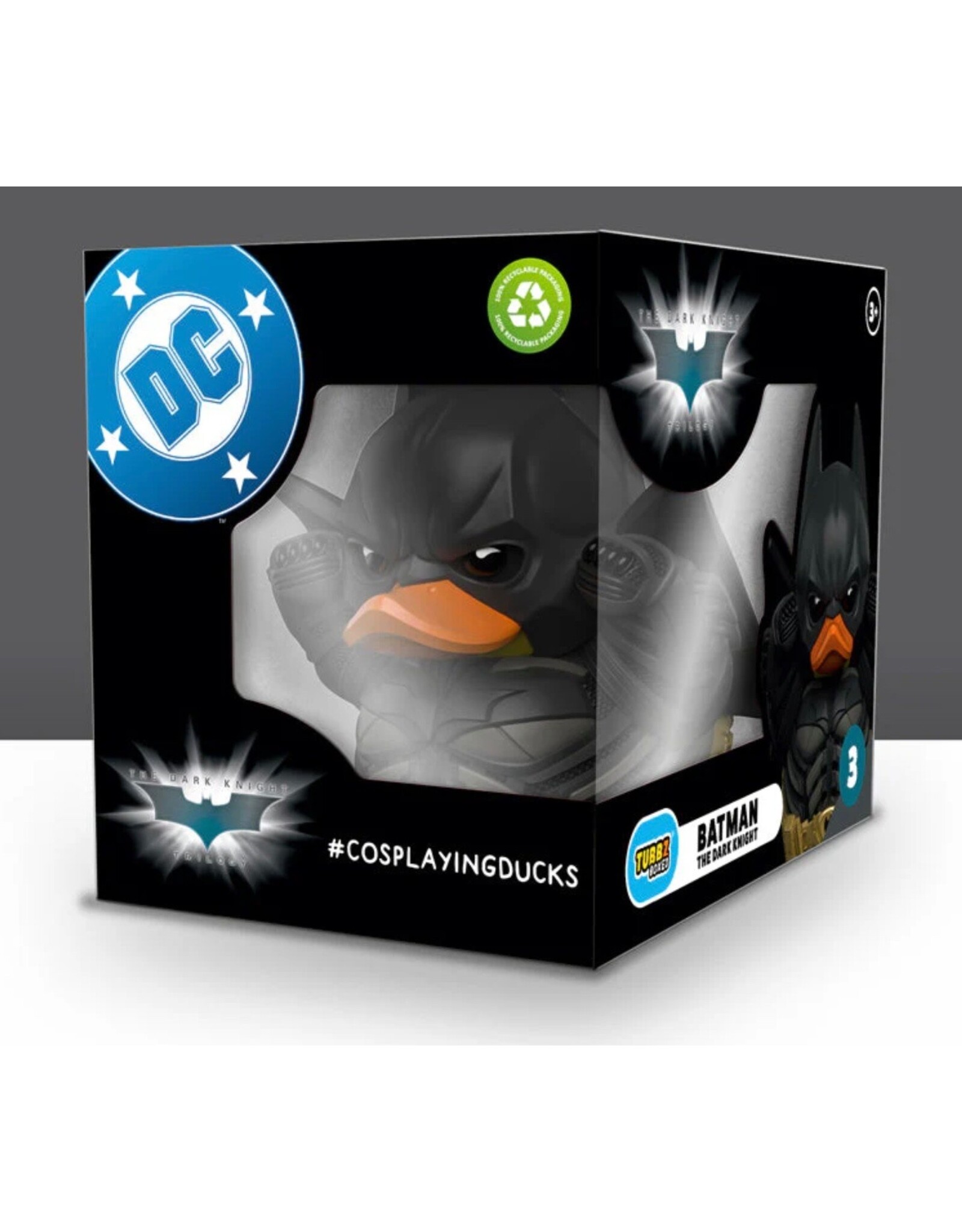 Tubbz DC Comics Dark Knight Batman Rubber Duck - Boxed Edition
