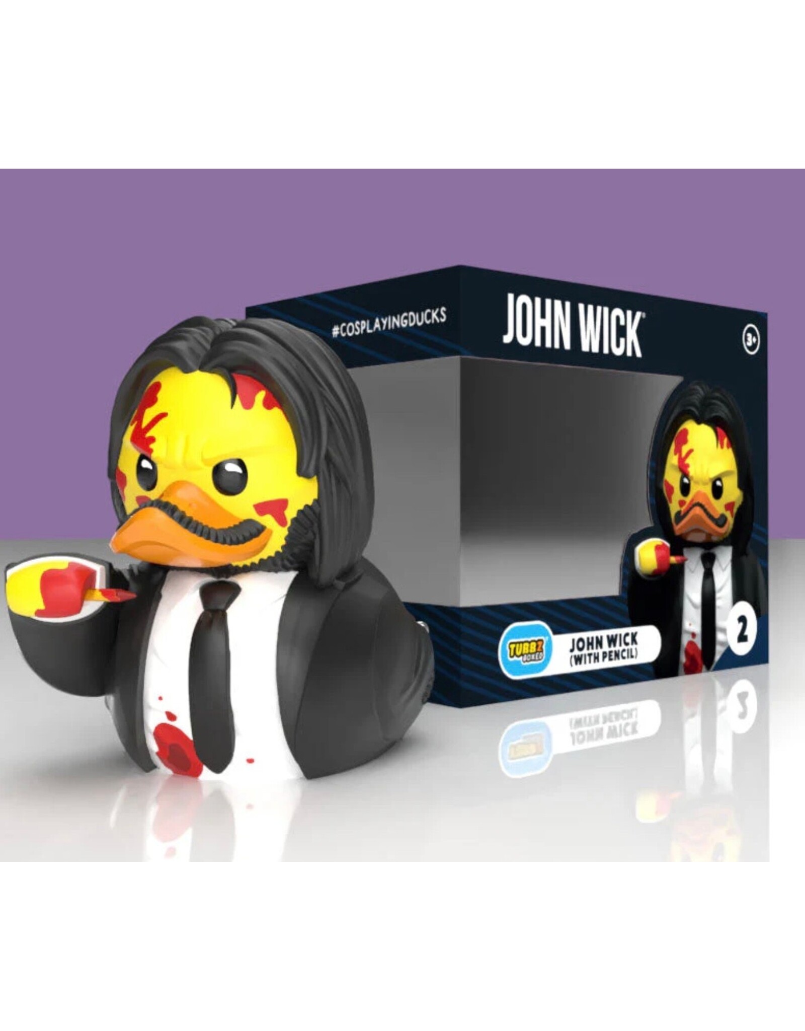 Tubbz Canard John Wick avec Crayon - Édition en Boîte