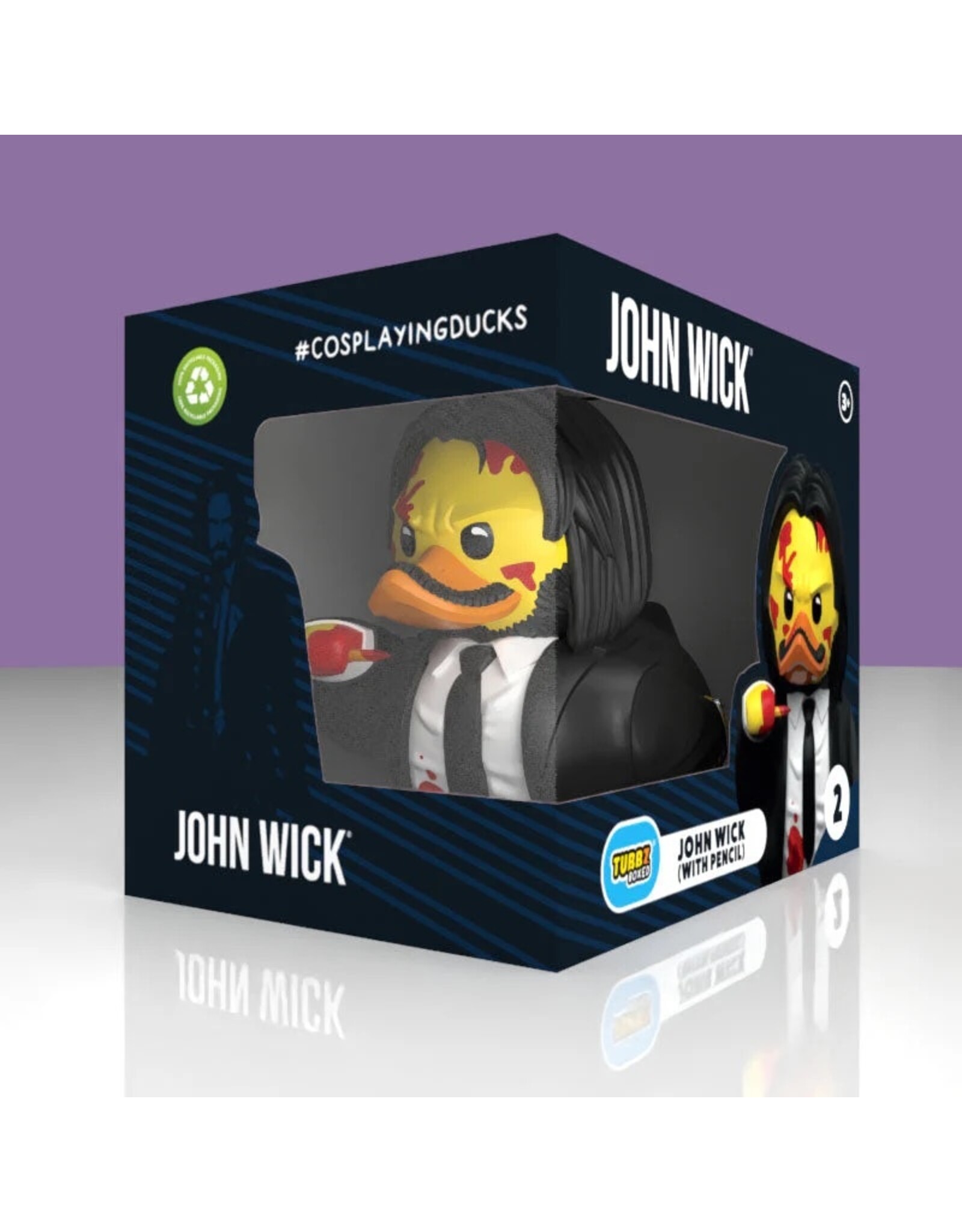Tubbz Canard John Wick avec Crayon - Édition en Boîte