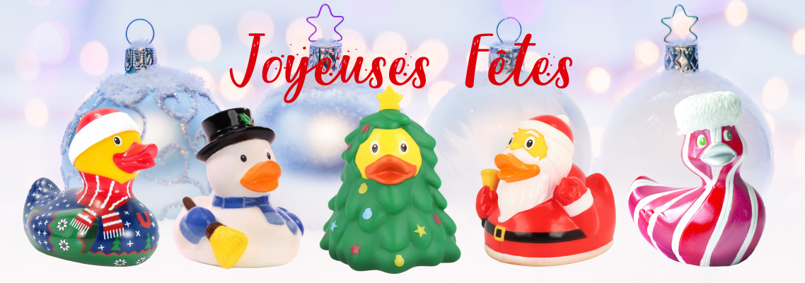 Magasinez nos canards de noël!