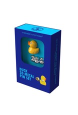 Metalmorphose Broche Canard 3D en Métal