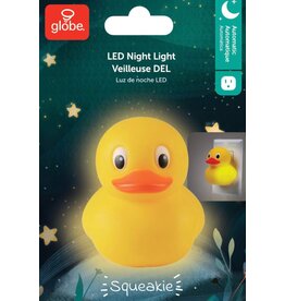 LED Automatic Rubber Duck Night Light