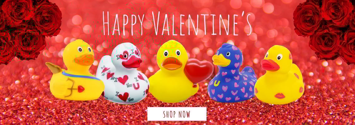 Shop our Valentine's Day Duckies!