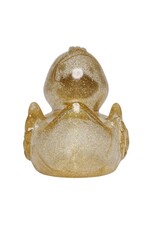 Classic Glitter Rubber Duck with Gold Beak