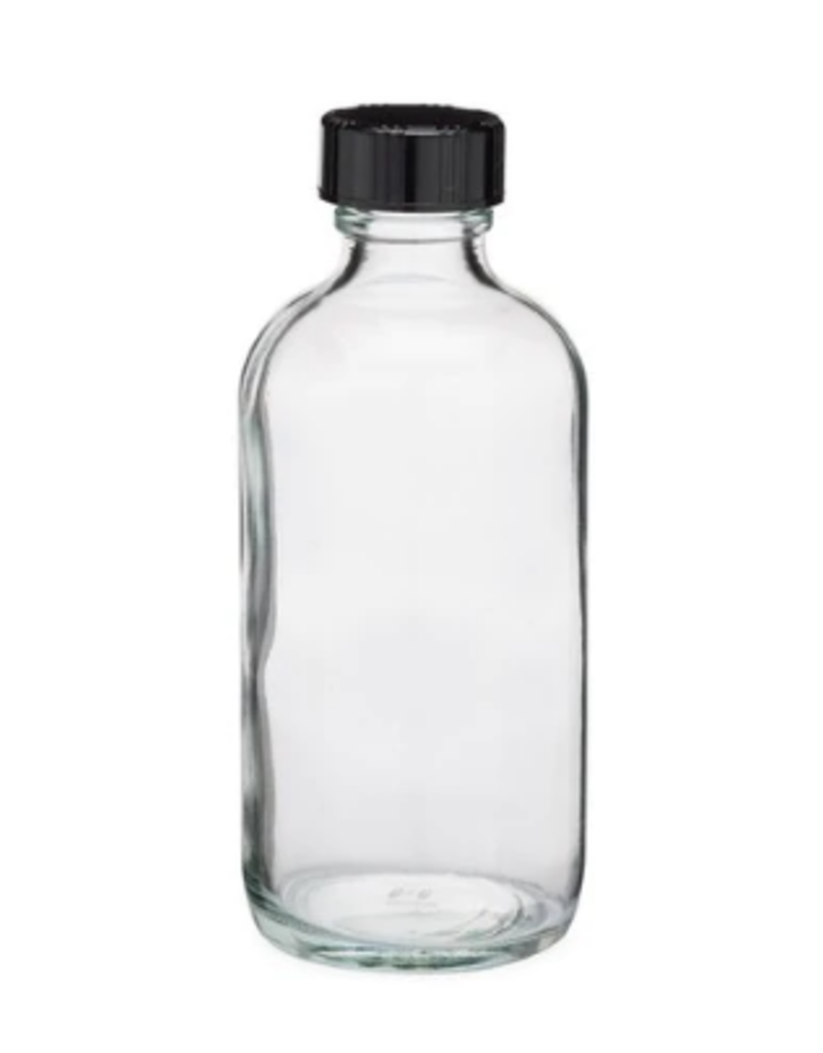 Download 4 Oz Clear Glass Bottles W Black Cap Natural Food Shop
