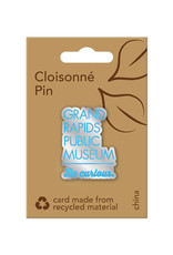 GRPM Silver Cloisonne Pin