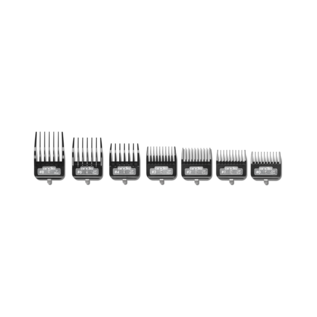 Andis Andis 7pc BG Series Premium Metal Clip Comb Set Guides #0-8