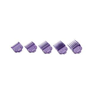Andis Andis Double Magnetic Comb Set Purple Guides #0-4 ML  01410