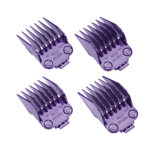 Andis Andis Double Magnetic Comb Set Purple Guides #5-8 ML