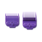 Andis Andis Single Magnetic Comb Set Purple Guides #1/2 & #1-1/2 ML