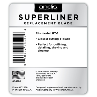 Andis Andis Superliner Trimmer T-Blade RT-1 04120