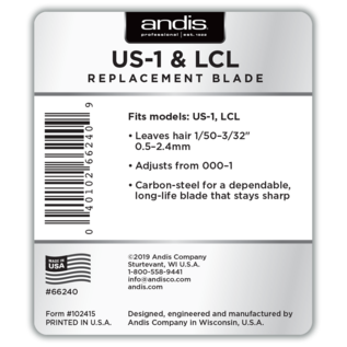 Andis Andis Envy Clipper Blade US-1/LCL    66240
