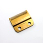 Carmic Carmic Stagger Gold Titanium Blade + Ceramic Cutter Fit Wahl Cordless Magic 8148