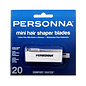 Personna Personna Mini Hair Shaper Blades Comfort Coated 20pcs