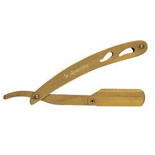 ScalpMaster ScalpMaster Shaving Razor Butterfly Swing Lock Gold