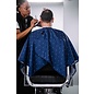 Barber Strong Barber Strong Cape NanoShield Polyester Hook Closure Blue | Barber Shield 54"x64"