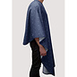 Barber Strong Barber Strong Cape NanoShield Polyester Hook Closure Blue | Barber Shield 54"x64"