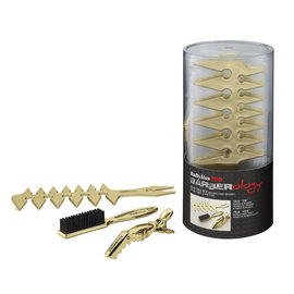 BabylissPRO BabylissPRO Barberology Gold Trio Mix 15pcs Display [CS]