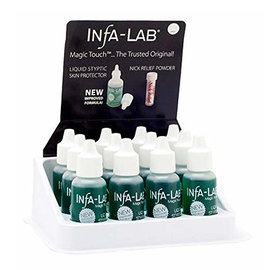 InfaLab InfaLab Magic Touch Liquid Styptic Skin Protector .5oz 12pcs Display [CS]