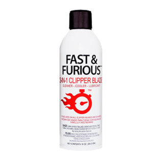 Fast & Furious Fast & Furious 3-in-1 Clipper Blade Cleaner/Cooler/Lubricant 10oz