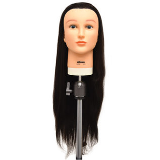 Celebrity Celebrity Alison Hair Cutting Manikin Up to 28" Black Protein Synthetic Fiber Hair