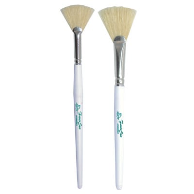 FantaSea Facial Treatment Fan Brush [Boar Hair] - Beauty Kit Solutions