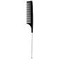 SalonChic *DISCONTINUED* SalonChic 9-1/4" Pin Tail Carbon Comb Fine Teeth High Heat Resistant