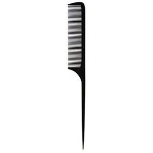 SalonChic *DISCONTINUED* SalonChic 9-1/2" Rat Tail Carbon Comb Coarse Teeth High Heat Resistant SC9182