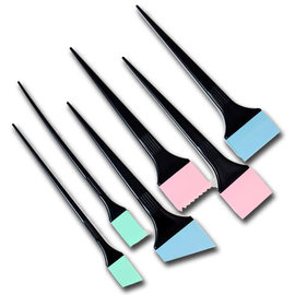 Niso Niso 6pc Assorted Rubber Color Application Tint Brushes