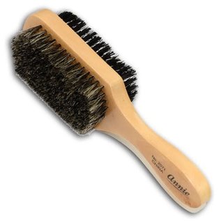 Annie Annie 2-Way Wooden Club Wave Brush Soft/Hard Bristles Long Handle 2071