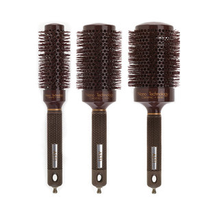 Asti Asti Chocolate Premium Nano Ceramic + Ionic Round Thermal Brush