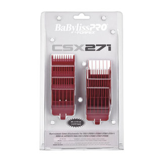 BabylissPRO BabylissPRO by Forfex CSX271 Red Attachment Comb Guides