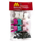 Marianna Marianna 2" Butterfly Clamps Clips 12pcs